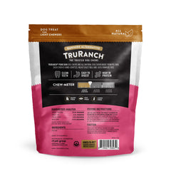 TRURANCH pork skin stick close-up shows smoked texture for a tasty, long-lasting chew.