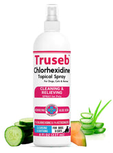 Pet Health Pharma Truseb bottle front label showing skin care formula.