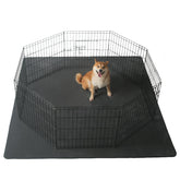 Trusupetta dog pee pad 72x72 flatlay emphasizes fast absorption for puppy training.