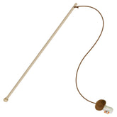 TTcat cat wand wood stick for safe indoor play and extended reach