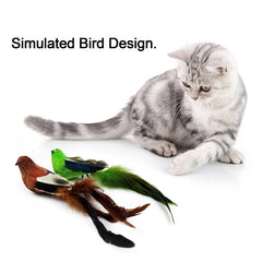 TTcat indoor playtime image shows versatile two-pack cat toys