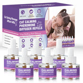 TTLXRL cat-diffuser-refill-6pack-48ml promotes calm for multi-cat households.