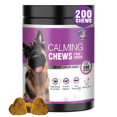 TTLXRL hemp calming chews 200ct packshot showing long-term anxiety support packaging