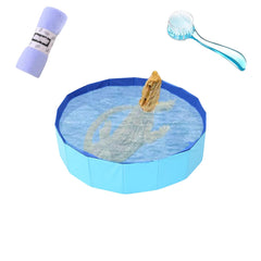 TTMIMIK foldable bearded dragon bath tub ready for travel and storage