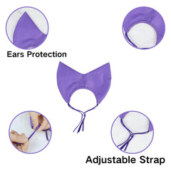 TTMIMIK waterproof pet shower cap material blocks water entry for clean baths.