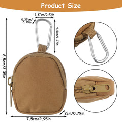 Tucnoeu dog treat pouch showing zipper closure to prevent spills.
