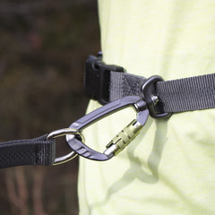 Tuff Mutt double-handle leash lets you guide your dog without breaking stride.