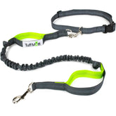 Tuff Mutt hands free leash belt clip demonstrates smooth glide for comfortable runs
