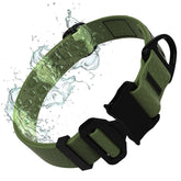 Tuff Pupper waterproof action collar closeup showing rugged PVC webbing durability