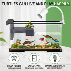 tuhaoking UVA UVB light highlights reptile habitat health and visibility