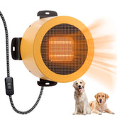 TURBRO Neighborhood Dog House Heater 400W wall mount provides rapid warmth for kennels