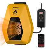 TURBRO Neighborhood WiFi dog house heater wall mount saves floor space while keeping kennels warm.