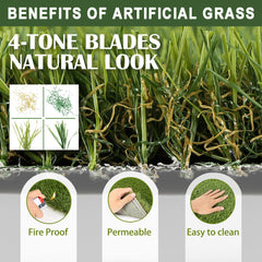 TURF XPRESS dog grass pad tray drainage system supports quick urine disposal