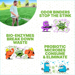 TurfSpa Urine Detox turf cleaning action highlights deep enzymatic work on artificial grass.