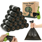 TVOOD dog poop bag rolls 280-count refill shown for extended walks.