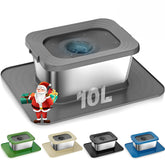 Twinsing 10L no spill dog water bowl with floating disk reduces spills during playtime