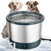 Twinsing cuenco agua caliente 3.5L, agua tibia para mascotas, uso diario