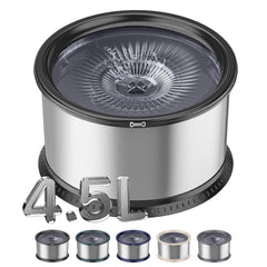 Twinsing 4.5L dog water bowl with large capacity for extended hydration