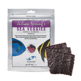Two Little Fishies Sea Veg-Purple Seaweed pouch highlighting herbivorous fish nutrition.