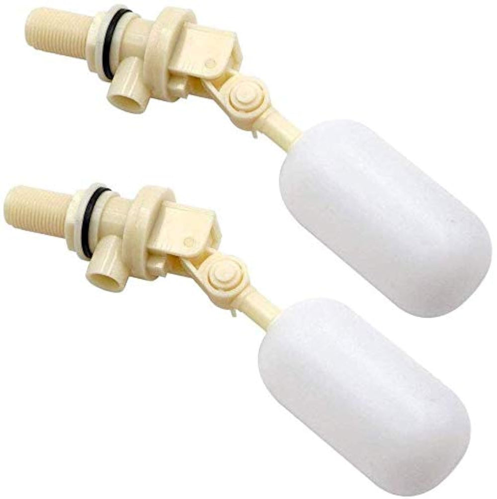 2 Pack Float Valve Waterer inlet-outlet for controlled pet water flow