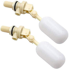 2 Pack Float Valve Waterer inlet-outlet for controlled pet water flow
