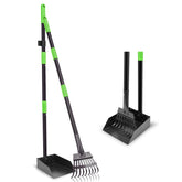 Twocorn non-breakable pooper scooper tray in action for quick, hygienic cleanup