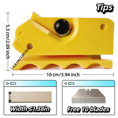 TWWidgon Cardboard Cutter non-3D red version emphasizes durable metal parts for frequent use.