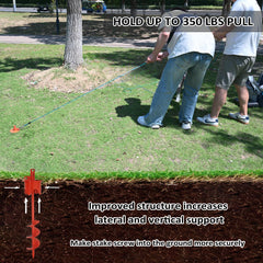 Tyalez dog stake dual-mode installation enables quick setup