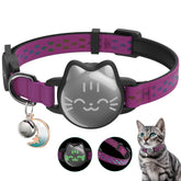 Typecase waterproof Airtag cat collar with soft material for daily wear and rain protection.