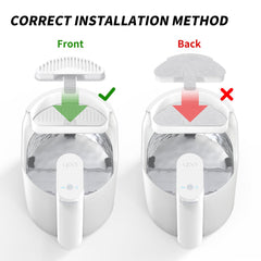 uahpet 67oz/2L fountain compatibility supports easy upgrades without changing existing fountain hardware