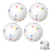 uahpet iRetriever balls 4-pack packshot showing durable fetch toy for dogs
