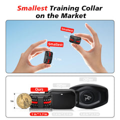 UbaNinva tiniest cat shock collar red on cat neck enables precise training.