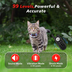 UbaNinva red remote training demonstrates multiple modes for gentle correction.