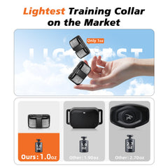 UbaNinva collar with advanced-training-modes enables precise training options