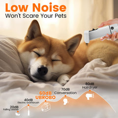 ubrobo dog grooming vacuum three suction levels adapt to pet comfort during sessions