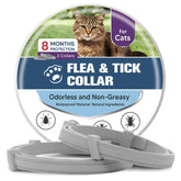 UDyoude flea collar cat closeup shows durable pest protection