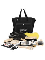 Ueemph horse grooming kit bag keeps essentials organized for travel