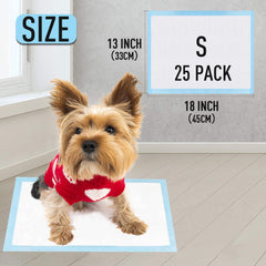 UKIYOE dog training pads absorbent core locks moisture for less mess