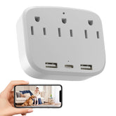 ULar 4K outlet camera front view for clear pet monitoring