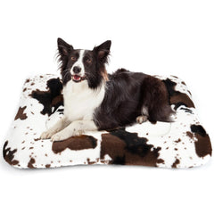 ULIGOTA dog bed crate pad with soft surface offers cozy comfort.
