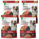 Ultimate Pet Nutrition Nutra Complete freeze-dried beef bites provide convenient, high-protein meals.