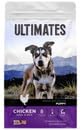 Ultimates Puppy Chicken Meal & Rice Dry Dog Food kibble in a bowl supporting growth for puppies