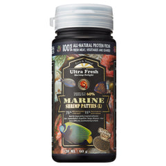 Ultra Fresh Marine Fish Food 75-sword-prawns-squid blend boosts palatability for large saltwater fish