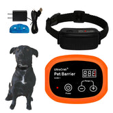 UltraCrab indoor barrier transmitter setup for wireless boundary creation.