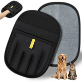 Ulyuhoda five-finger glove closeup shows secure fit for pet-hair removal