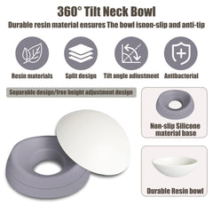 Umysky flat-faced pets dining scene shows versatile fit for cats and dogs.