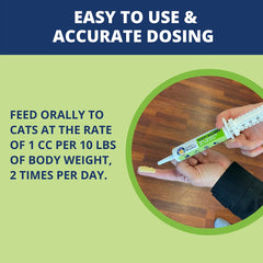 Under the Weather Pet Ready Balance probiotic-bottle: six live strains support gut balance.