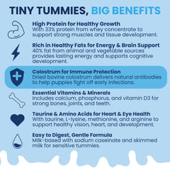 Under the Weather powder ingredients close-up highlighting whey and dried milk