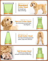 Unibono dog grooming kit ceramic blade for smooth, snag-free clipping.