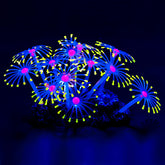 Uniclife glowing coral yellow front-view decor for a vibrant aquarium landscape.